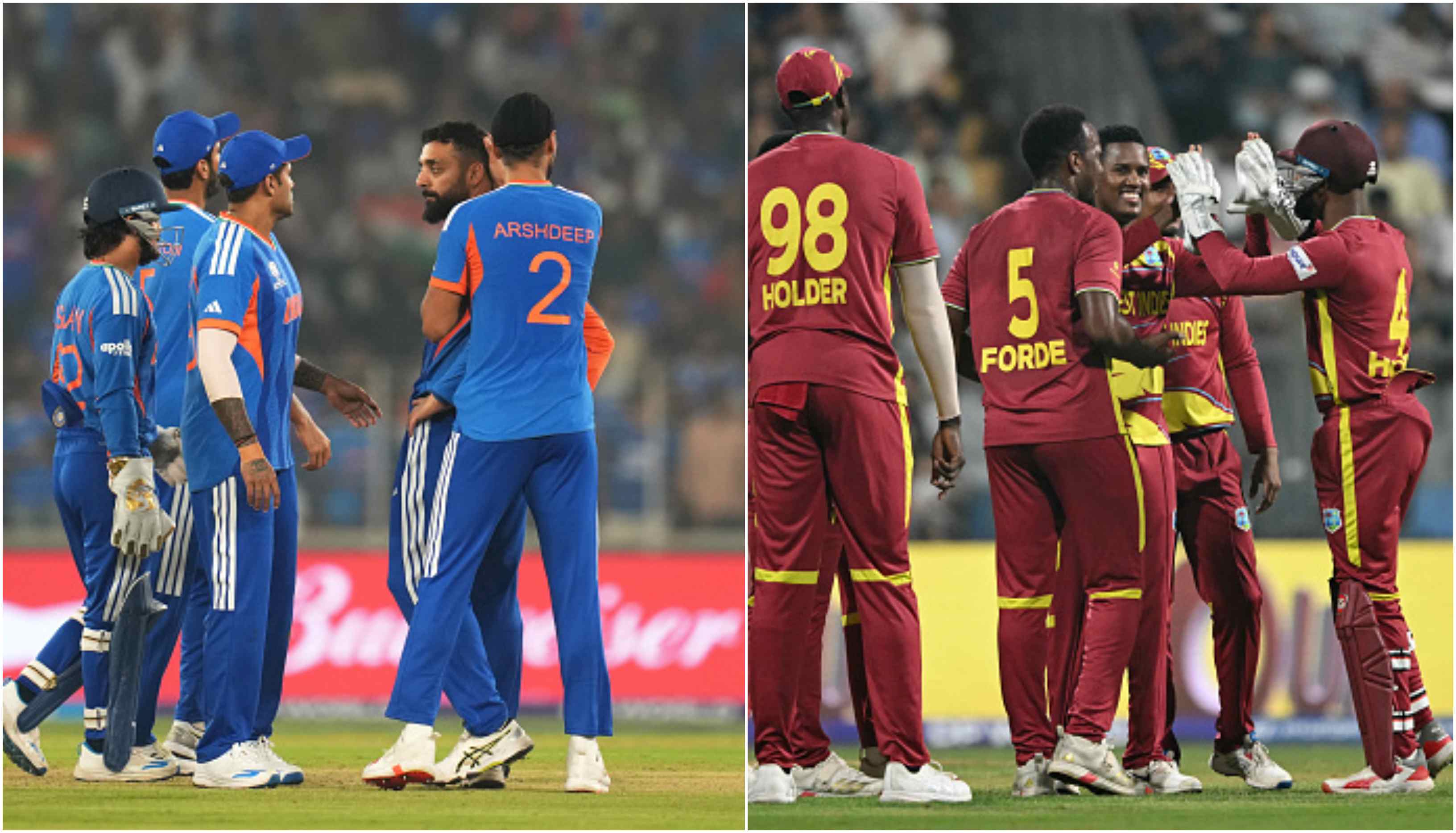 India and West Indies will square off on March 1 | Getty
