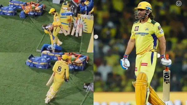 Jadeja pranked CSK fans by walking out to bat ahead of MS Dhoni v KKR | X