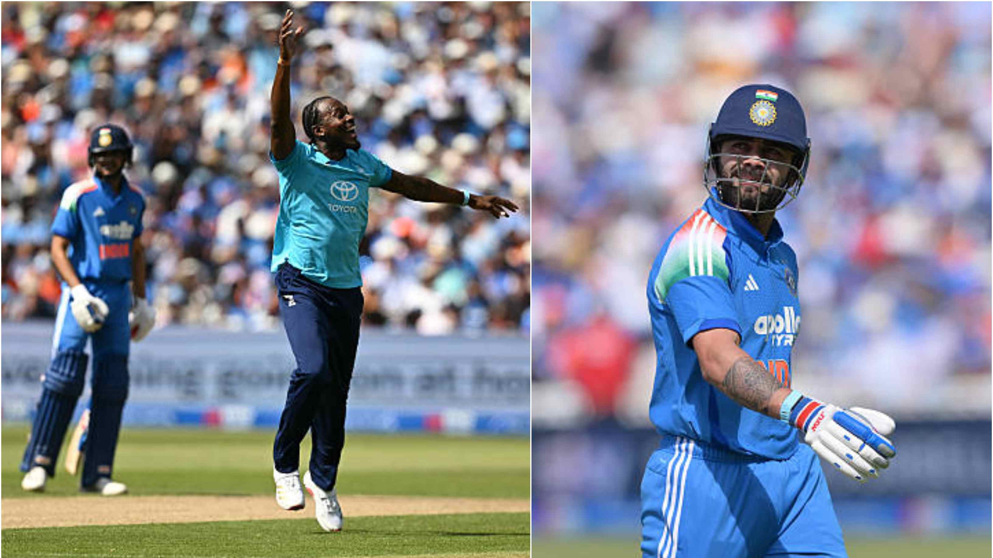 ENG v IND 2026: WATCH – Virat Kohli falls cheaply after being trapped LBW by Jofra Archer during 1st ODI