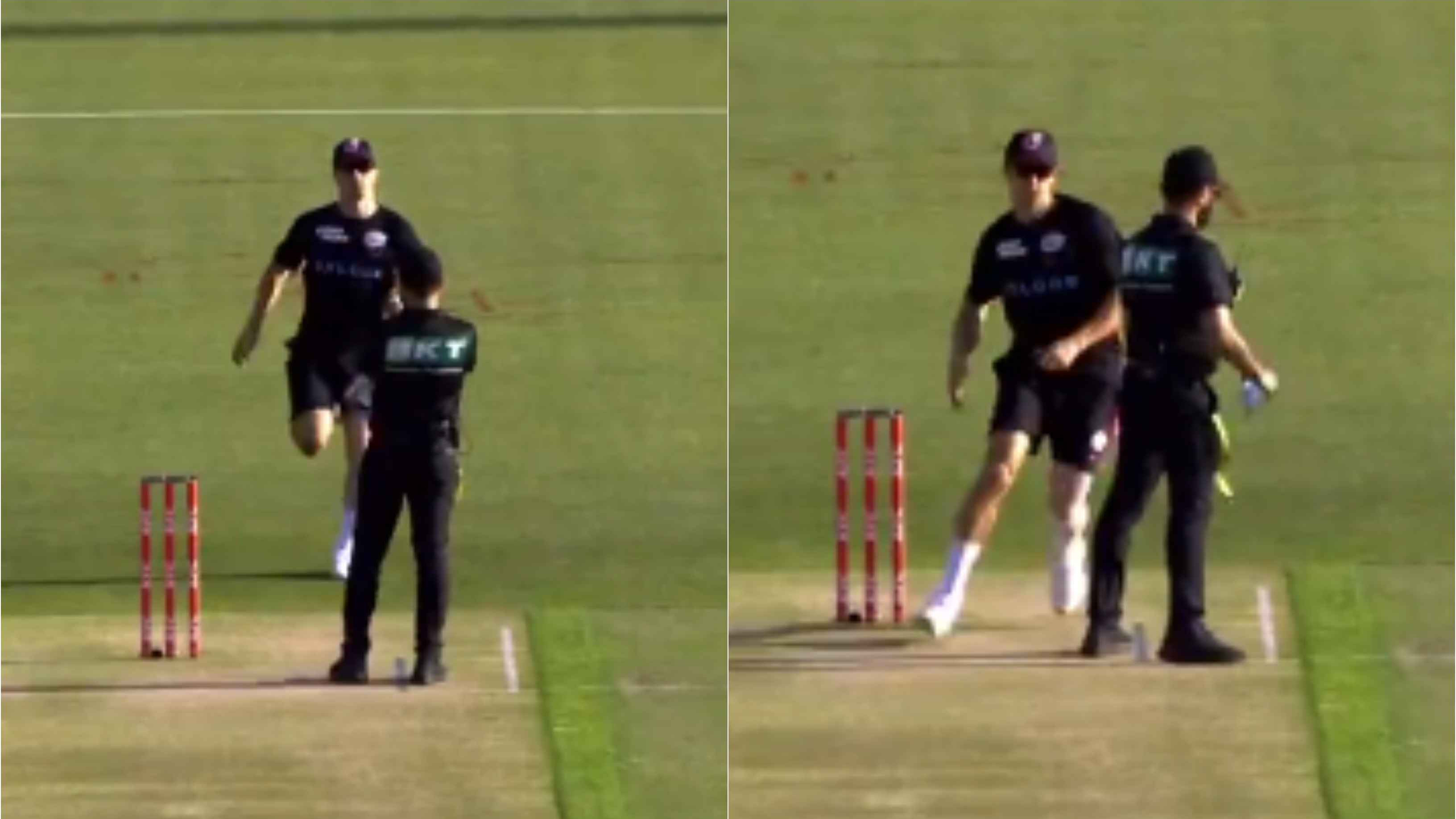 WATCH: RCB’s new recruit Tom Curran faces 4-match ban for intimidating umpire in BBL