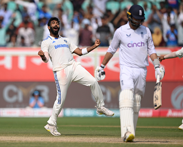 Jasprit Bumrah starred with the ball for India in both innings | Getty