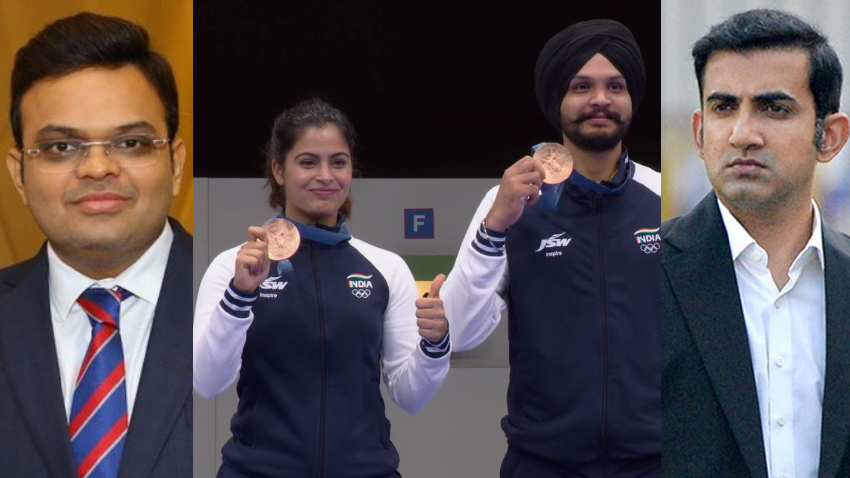 Indian cricket fraternity congratulates Manu Bhaker and Sarabjot Singh on their Bronze medal win in Paris Olympics