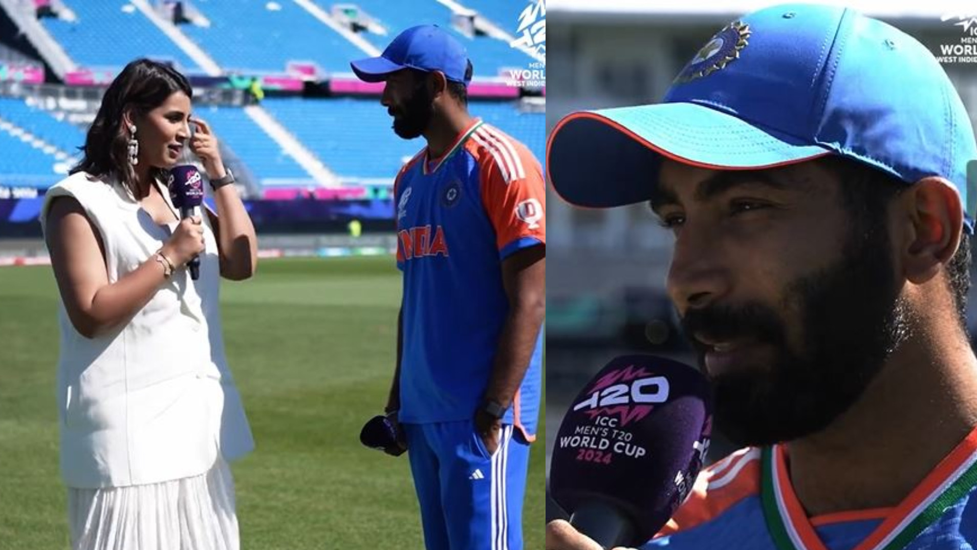 T20 World Cup 2024: WATCH- “What’s for dinner?” Sanjana Ganesan asks husband Jasprit Bumrah after India’s win against Pakistan