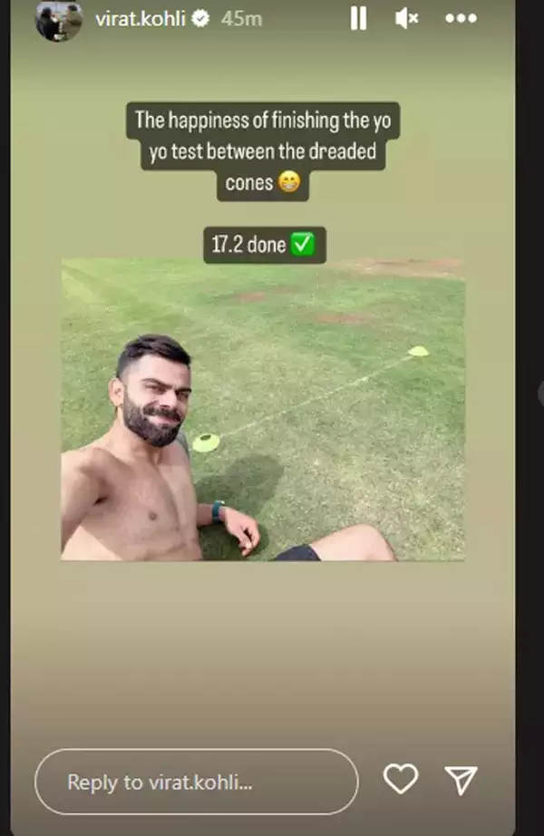 Virat Kohli posting his yo-yo test score on Instagram created a huge controversy 