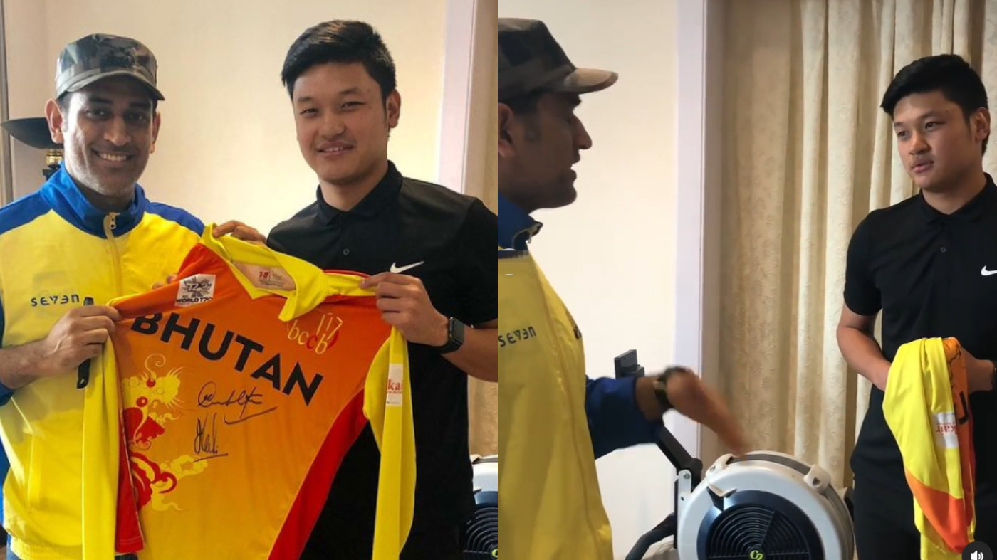 WATCH - Bhutan's first player in IPL auction, Mikyo Dorji recalls Dhoni's advise, says 