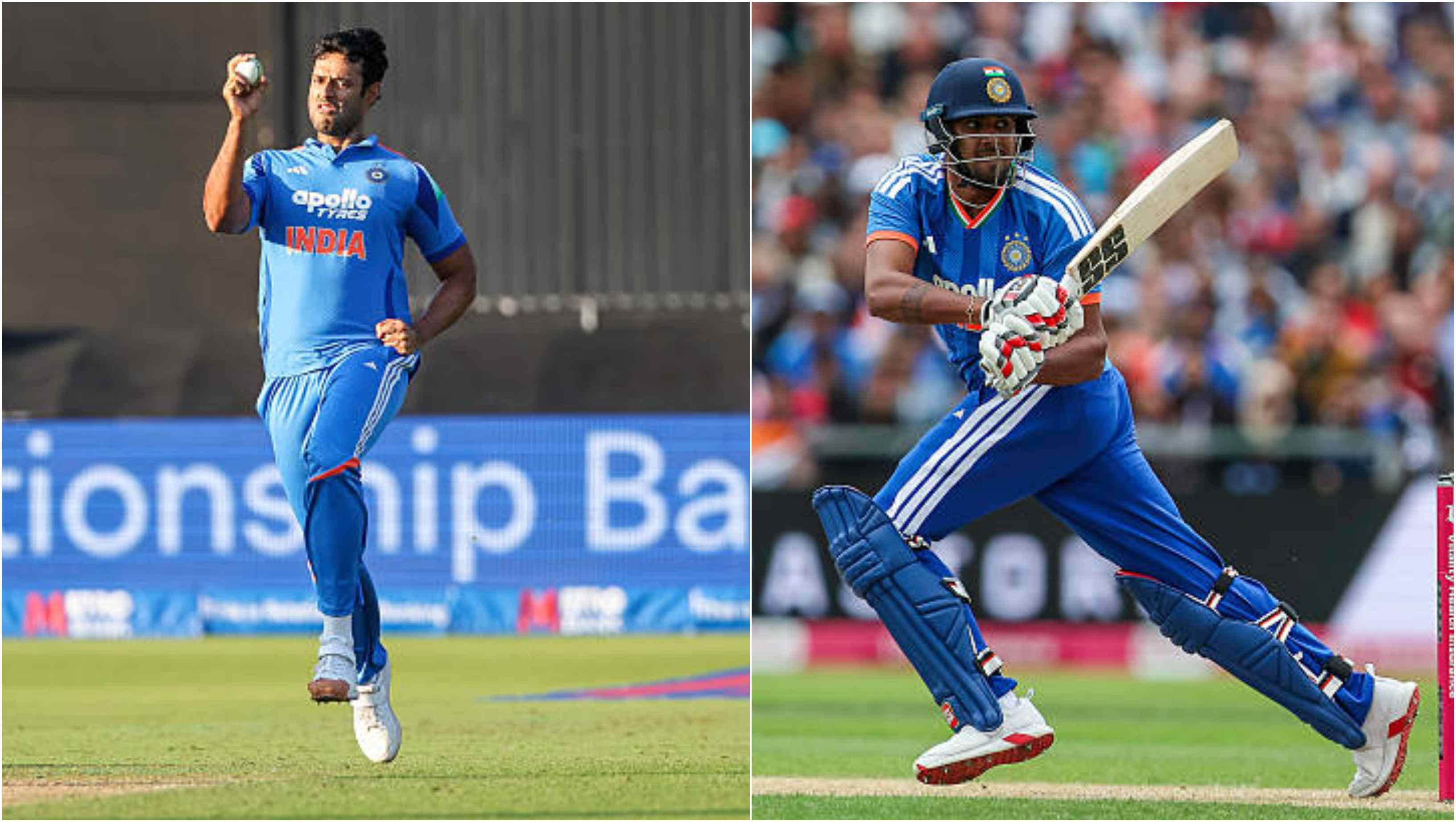 Shivam Dube and Harshit Rana | Getty
