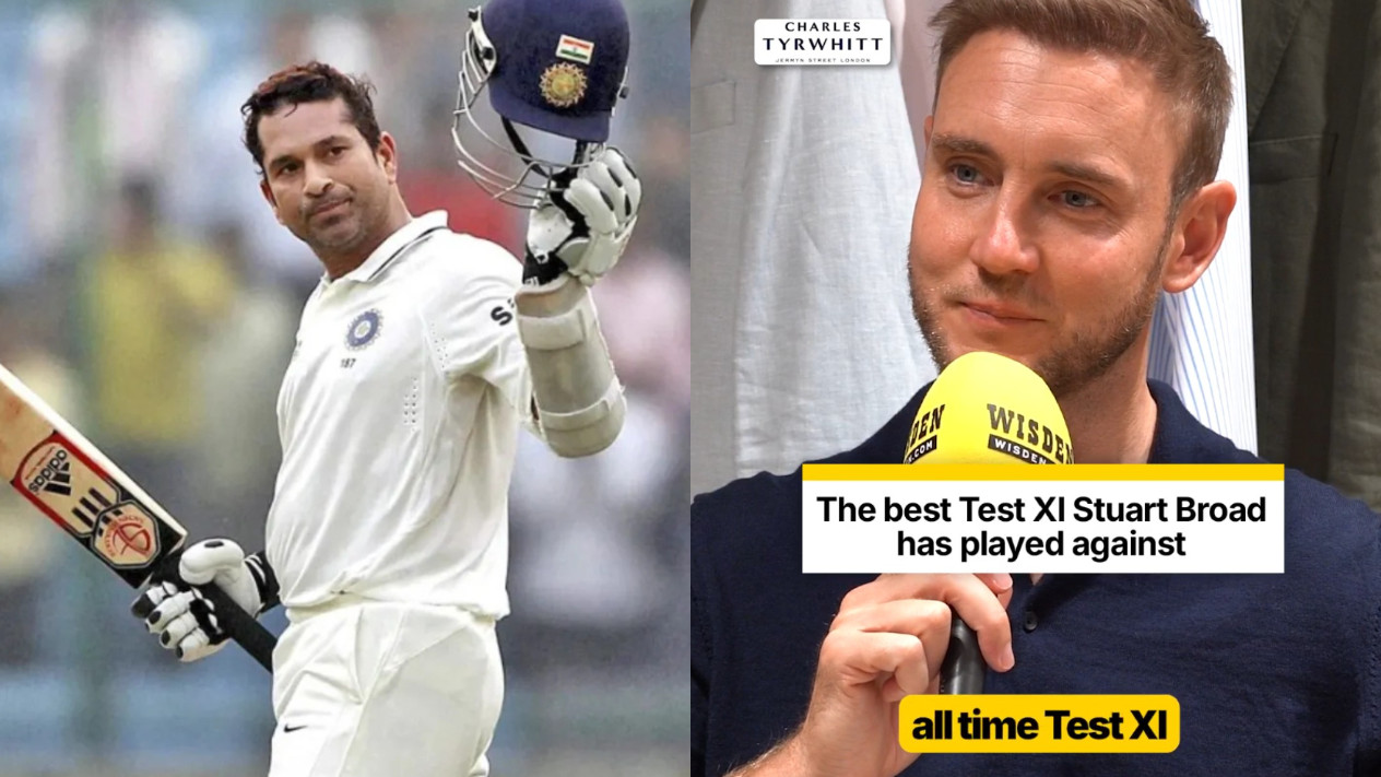 WATCH- Stuart Broad picks his all-time best Test XI; leaves out Sachin Tendulkar, picks only one Indian
