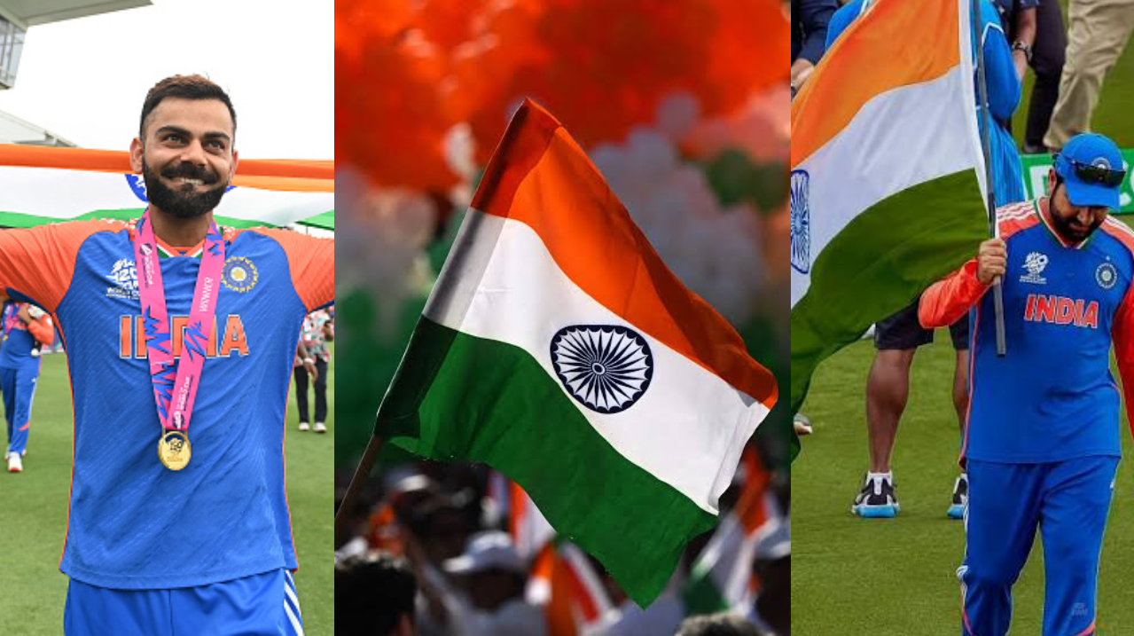 Rohit Sharma and Virat Kohli extended Independence day wishes | X