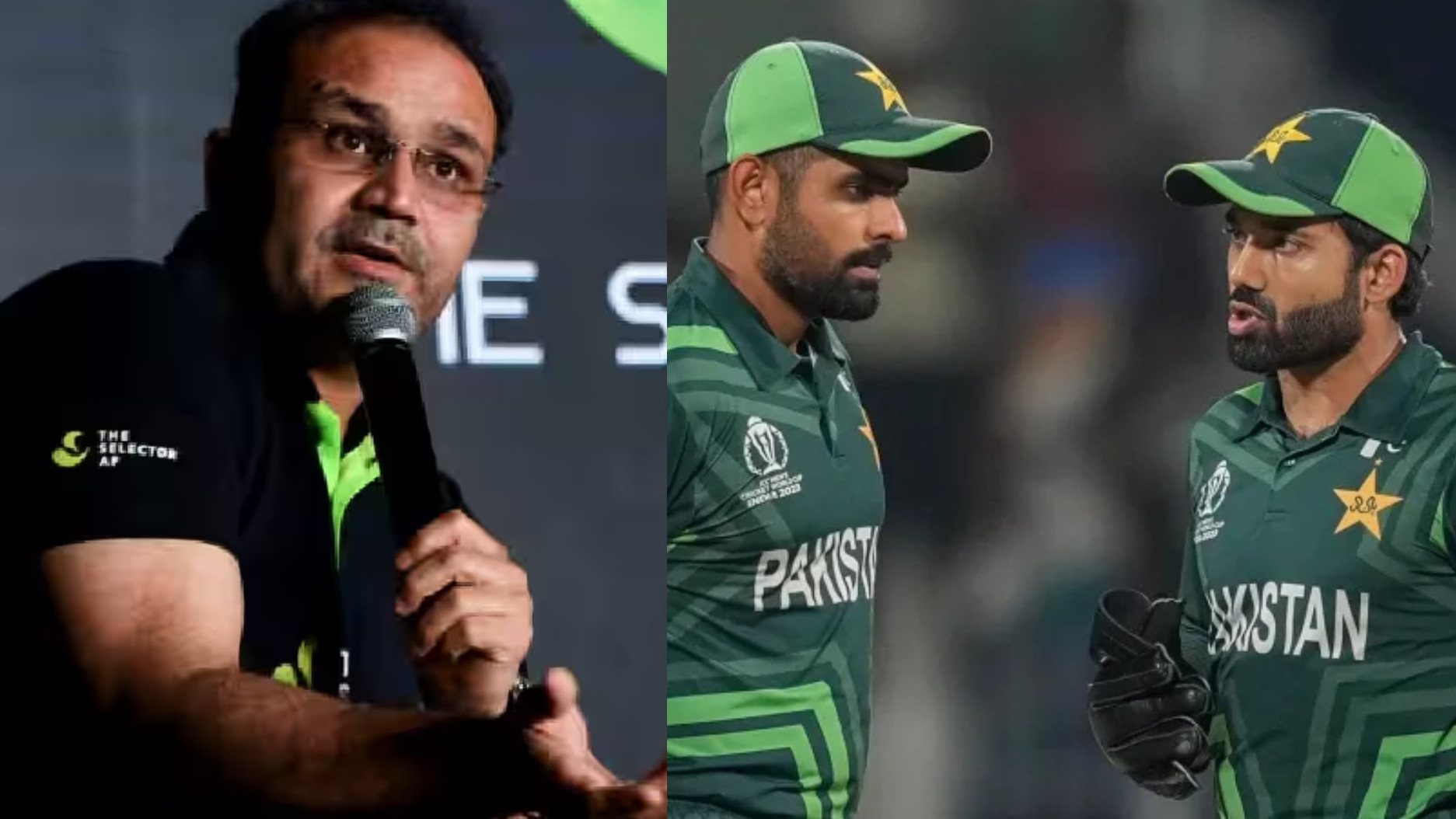 CWC 2023: “Pakistan Zindabhag”- Virender Sehwag’s savage post after Babar Azam and co.’s virtual elimination