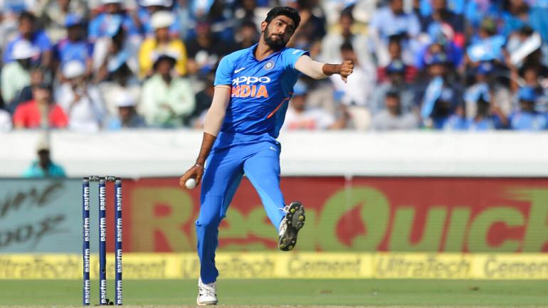 Jasprit Bumrah builds up pace from his open chested action with almost no runup | Getty