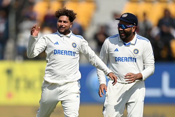 Rohit Sharma and Kuldeep Yadav | Getty