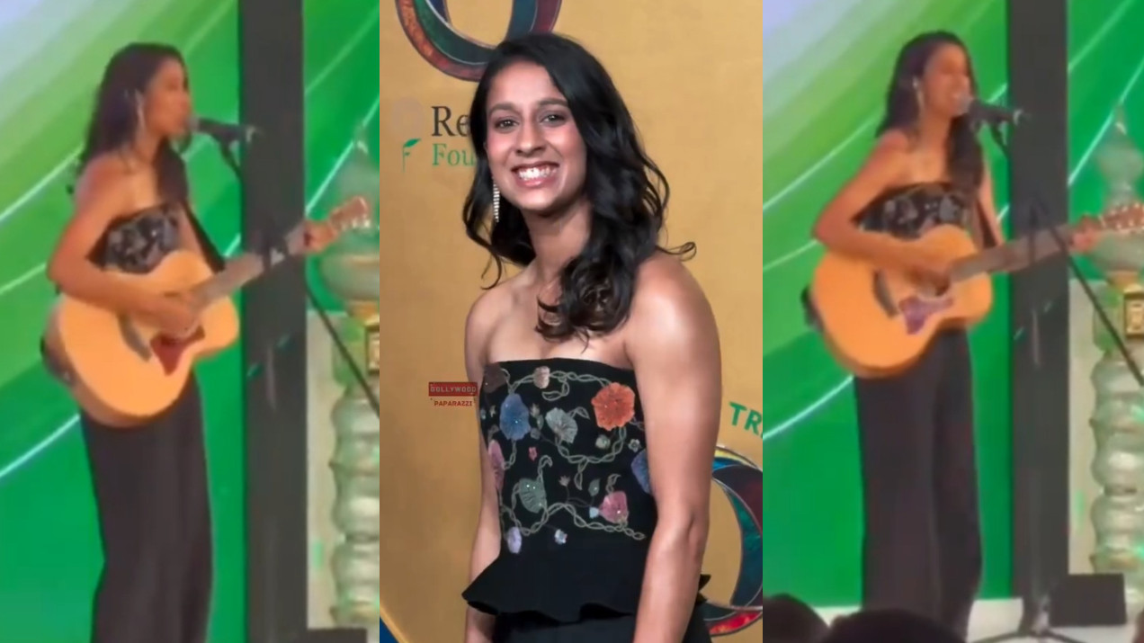 WATCH- Jemimah Rodrigues' captivating rendition of ‘Aashayein’ song mesmerizes audience at Reliance event