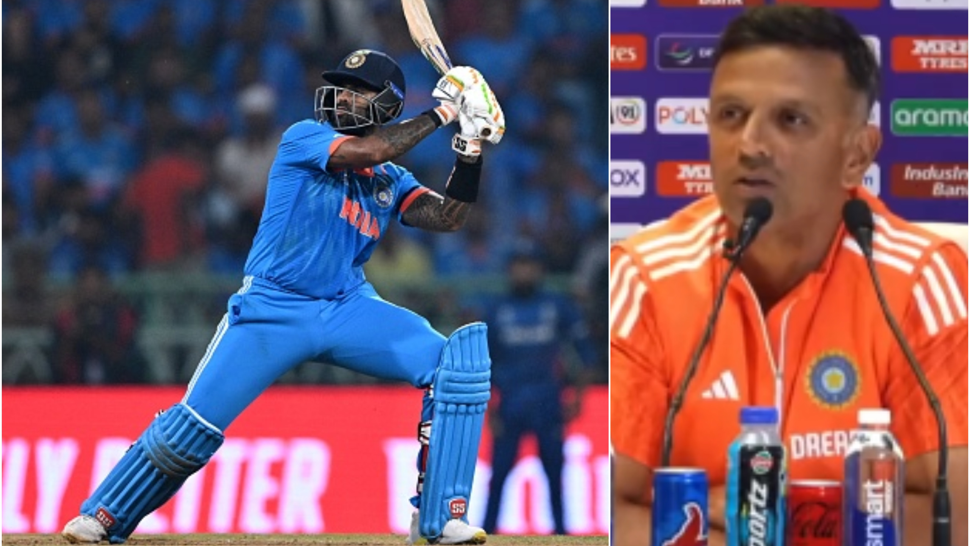 CWC 2023: “He's played so much domestic cricket, been around for 10 years,” Dravid backs Surya to do well in Pandya’s absence 