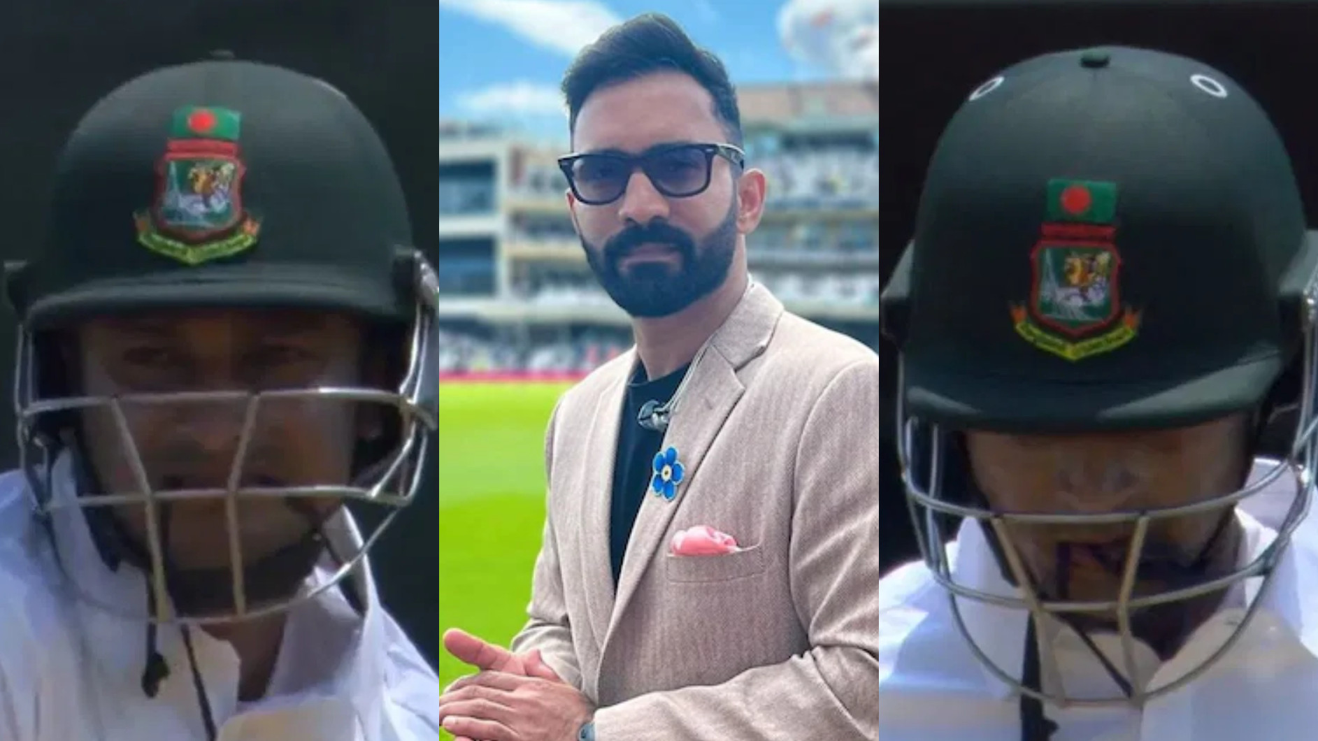 IND v BAN 2024: Why is Shakib Al Hasan chewing on a thread while batting? Dinesh Karthik reveals