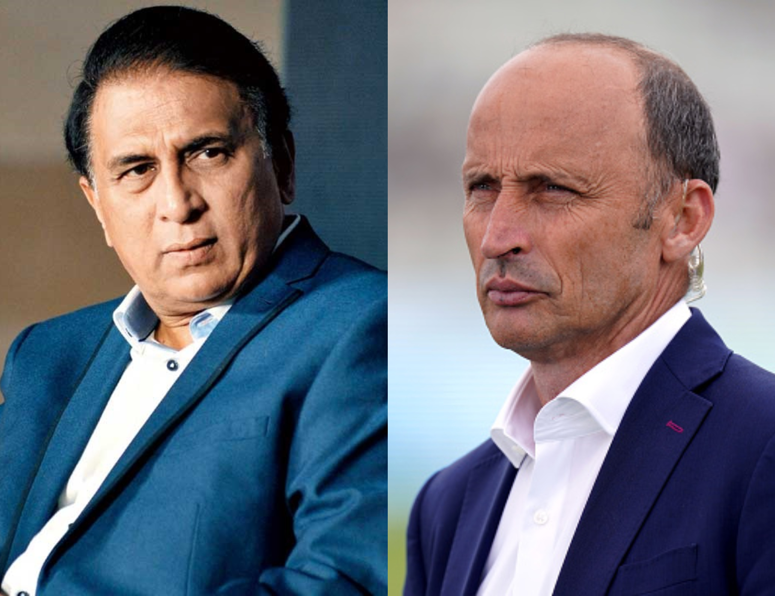 Sunil Gavaskar and Nasser Hussain