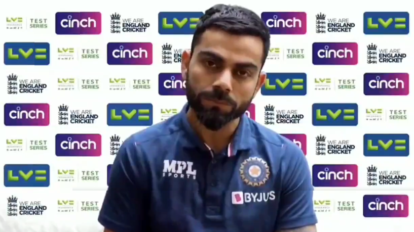 ENG v IND 2021: WATCH - Virat Kohli's hilarious one word reply to a long question in press conference 