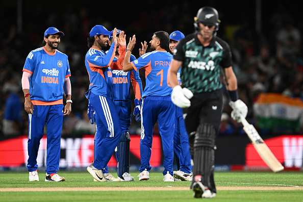 India are leading the five-T20I series 2-0 | Getty