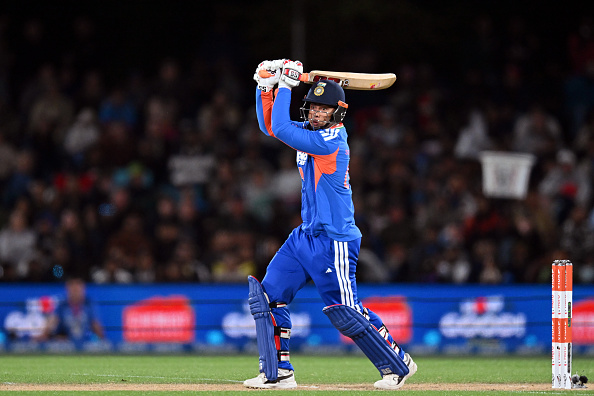 Vaibhav Sooryavanshi made 4 runs in 8 balls in second T20I | Getty