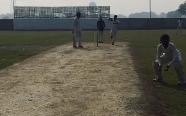 A young kid was seen bowling like Rashid Khan  in Aligarh academy | Instagram