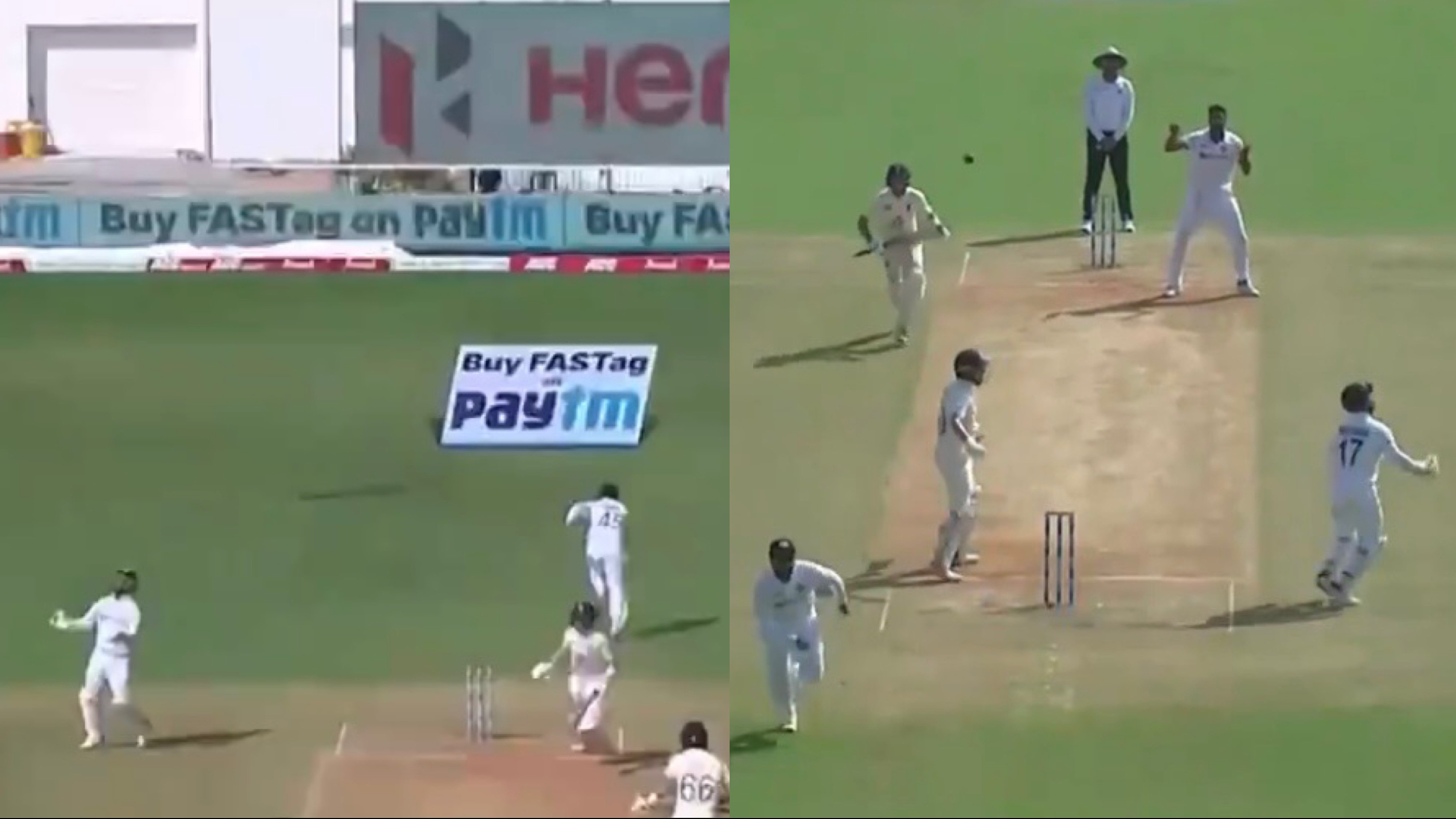 IND v ENG 2021: WATCH - Rishabh Pant runs in the wrong direction as the ball goes behind him