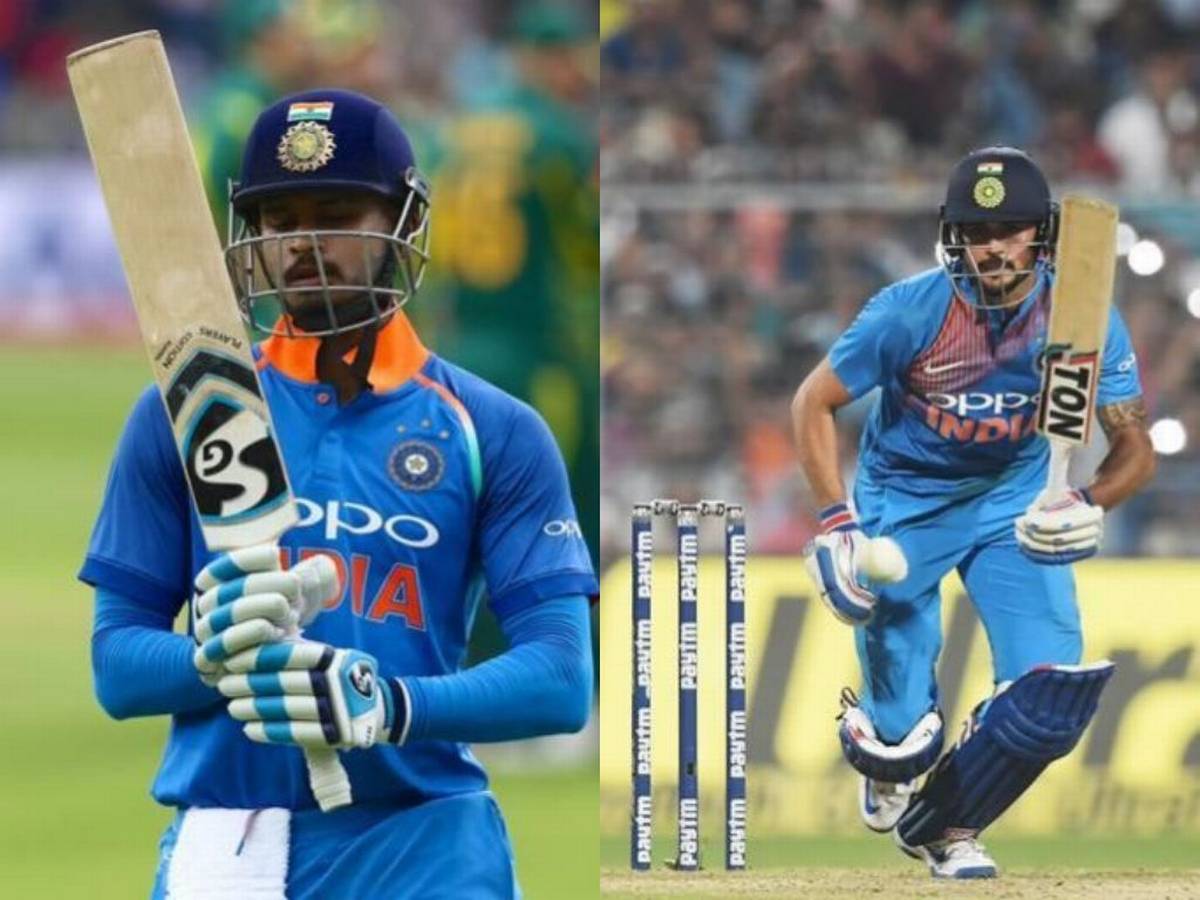 Shreyas Iyer and Manish Pandey, if included, will look to impress to cement their places | File Photo