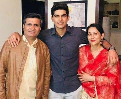 Shubman Gill with his father and mother | Midday