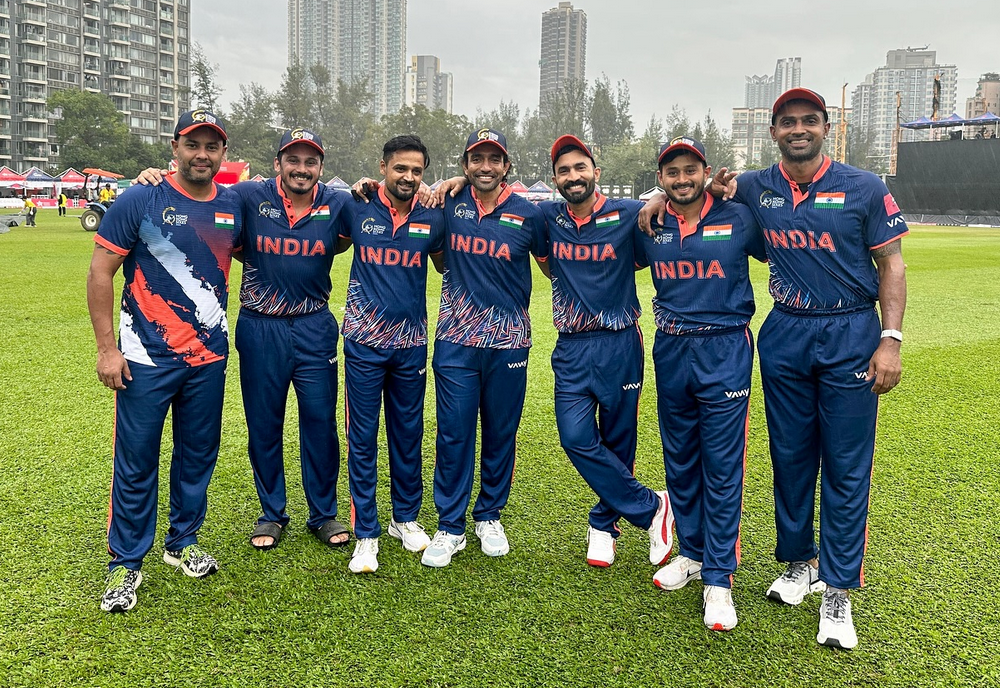 Indian team at Hong Kong Sixes 2025 | Dinesh Karthik Instagram