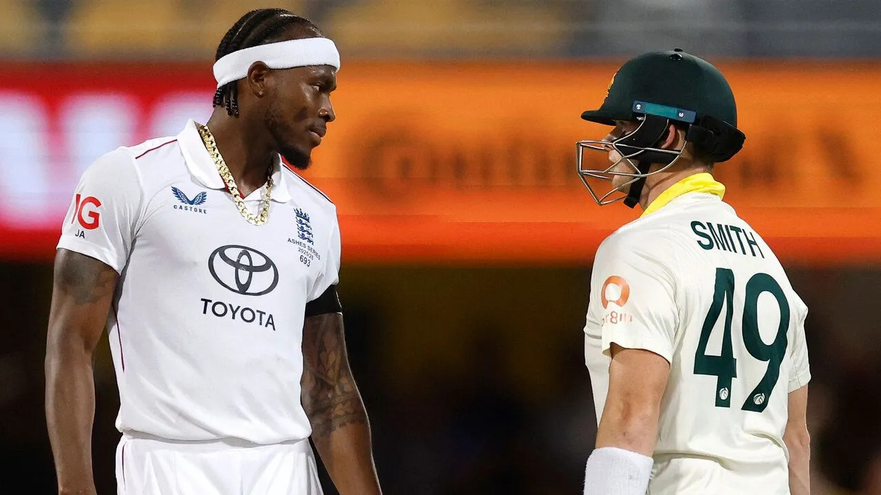 Jofra Archer and Steve Smith | Getty