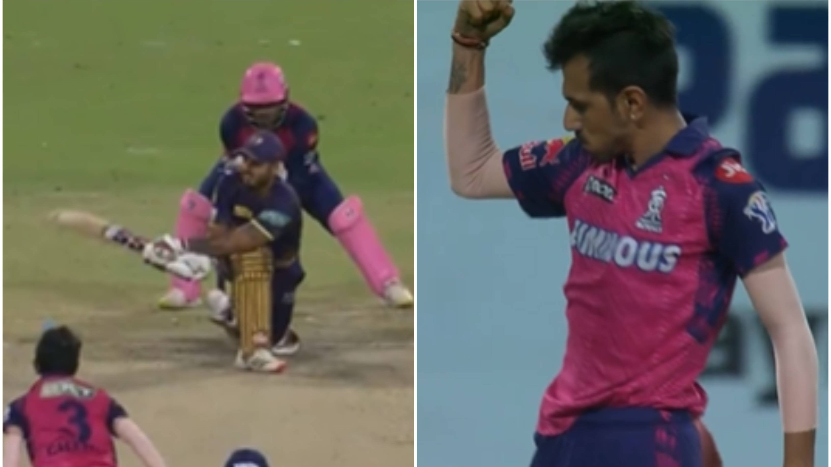 IPL 2023: WATCH – Yuzvendra Chahal dismisses Nitish Rana to become leading wicket-taker in IPL history