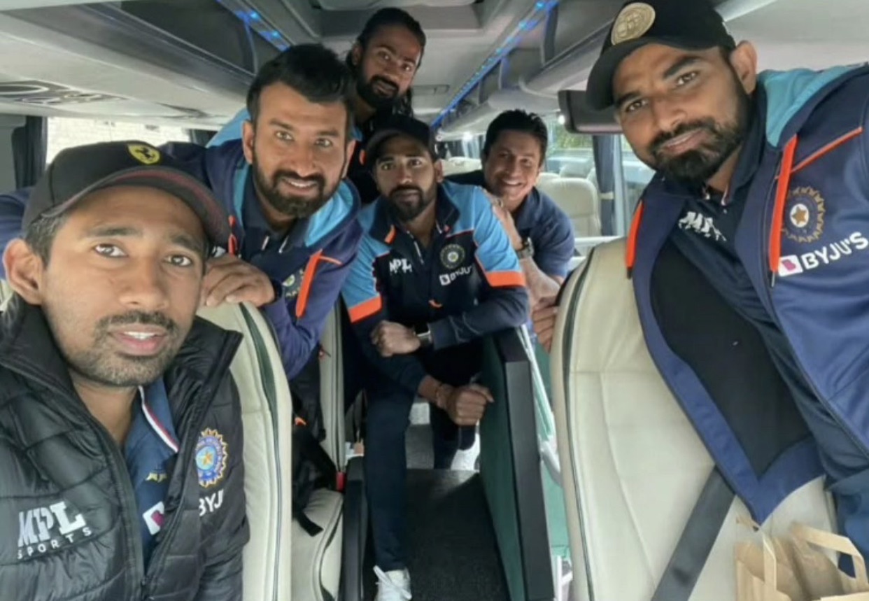 Team India squad off to London | Twitter