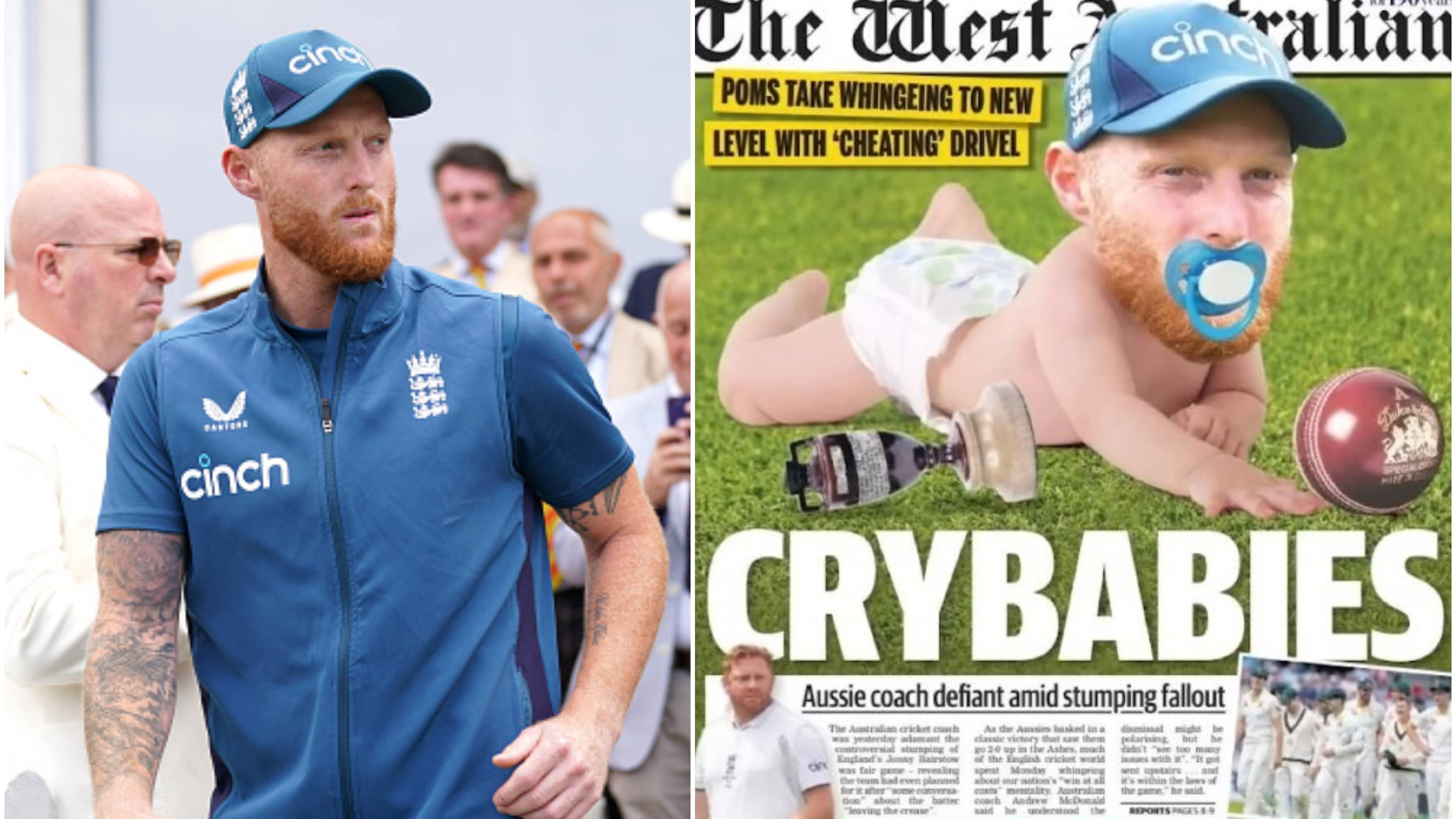 Ashes 2023: “That's definitely not me…,” Ben Stokes' witty reply to Australian newspaper's ‘crybabies’ jibe