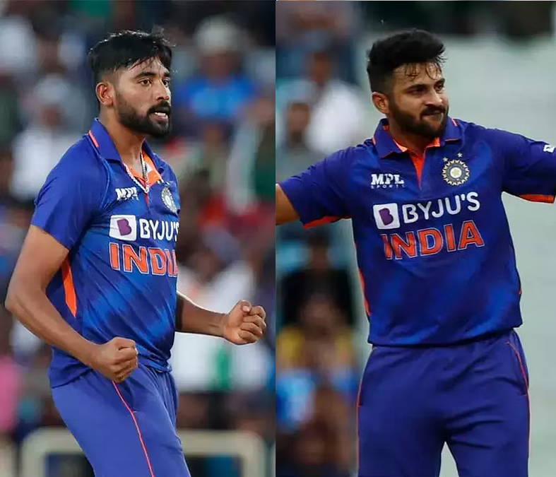 Mohammed Siraj and Shardul Thakur added to backups | BCCI