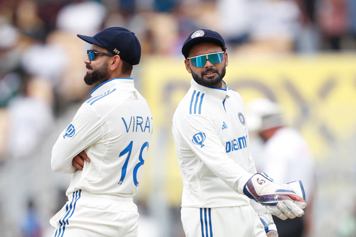 Virat Kohli and Rishabh Pant | Getty