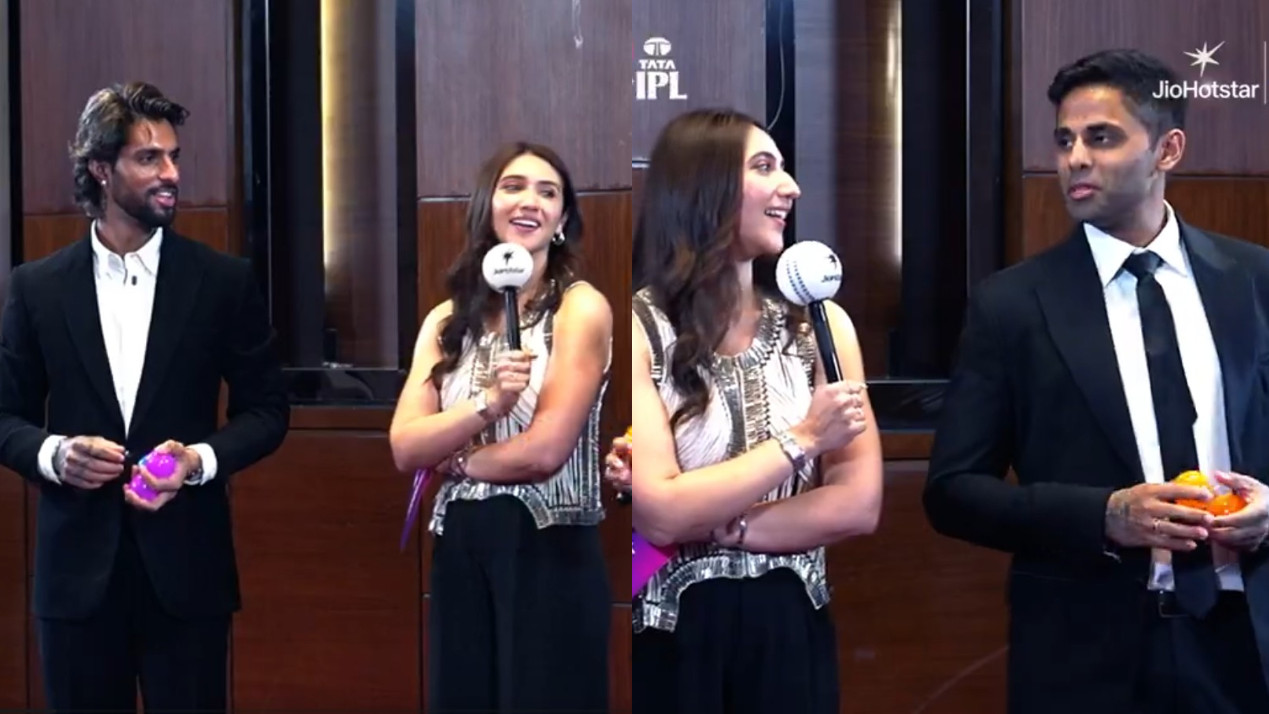 WATCH- “Hardik se poochna padega”- Suryakumar Yadav tells Tilak Varma after he asks if he’ll bat at no.3 for MI in IPL 2026