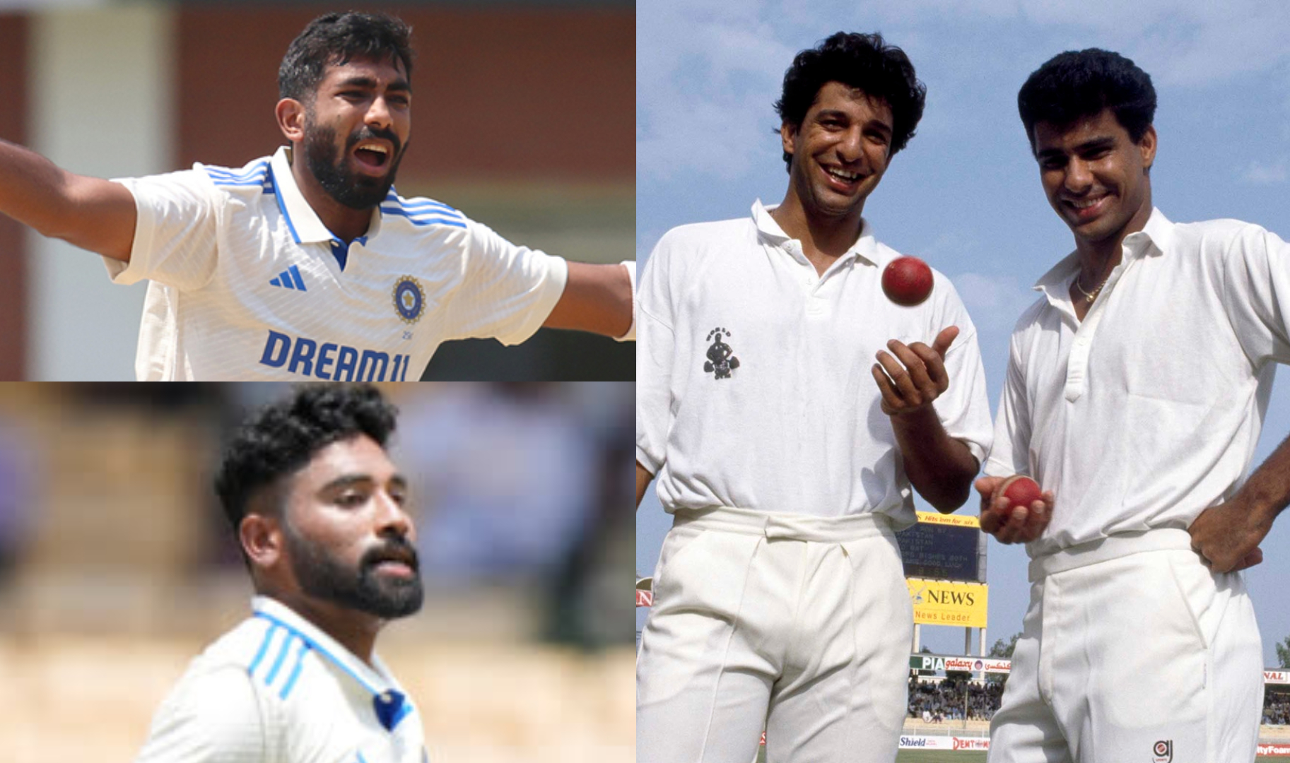 Basit Ali compared Bumrah, Siraj with Wasim and Waqar | X