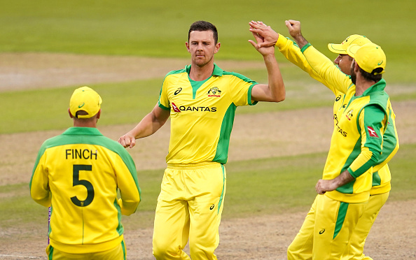 Josh Hazlewood delivered Player of the Match performance | Getty Images