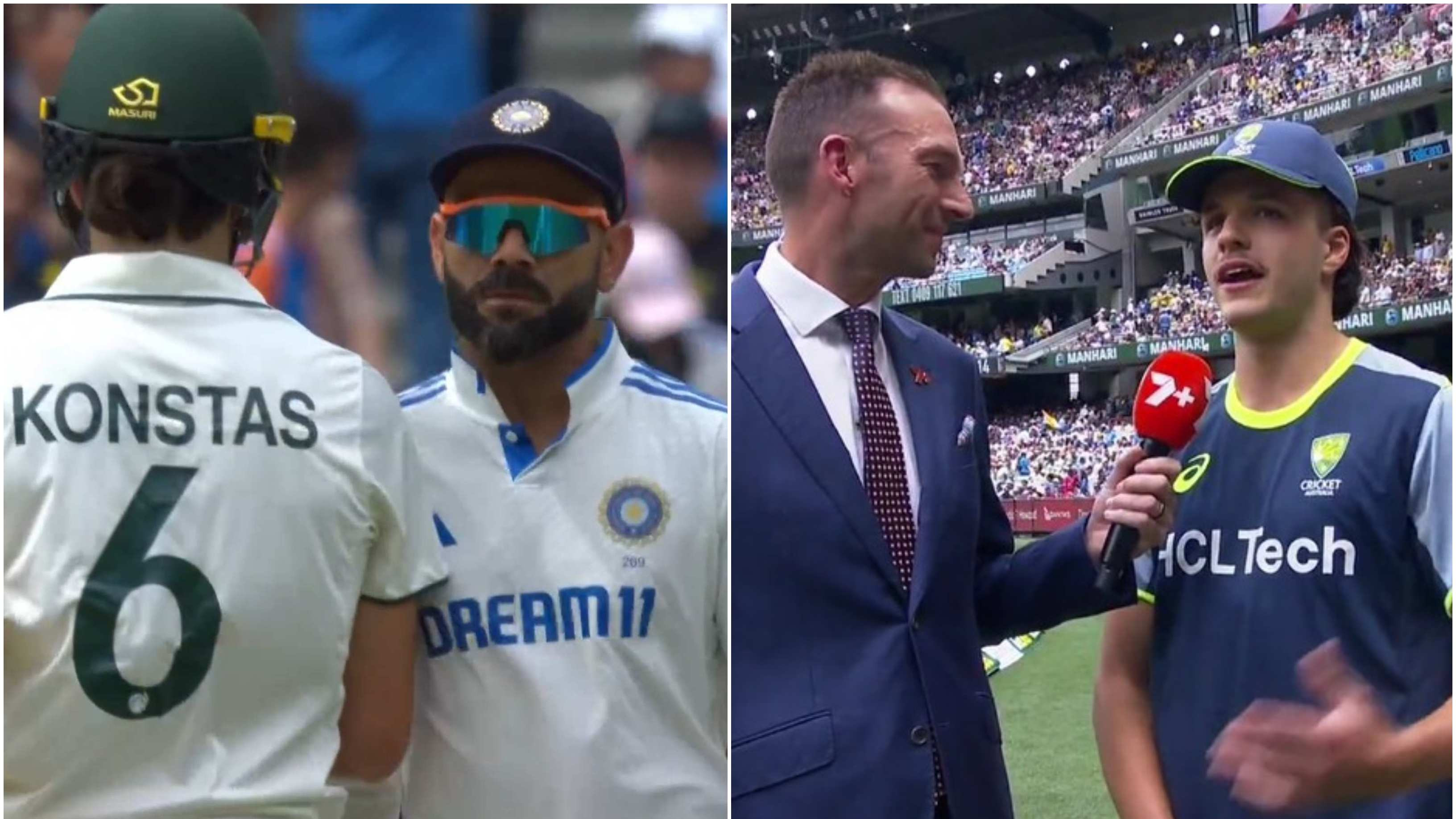 BGT 2024: WATCH – “Emotions got to both of us,” Sam Konstas reacts to his heated altercation with Virat Kohli at MCG