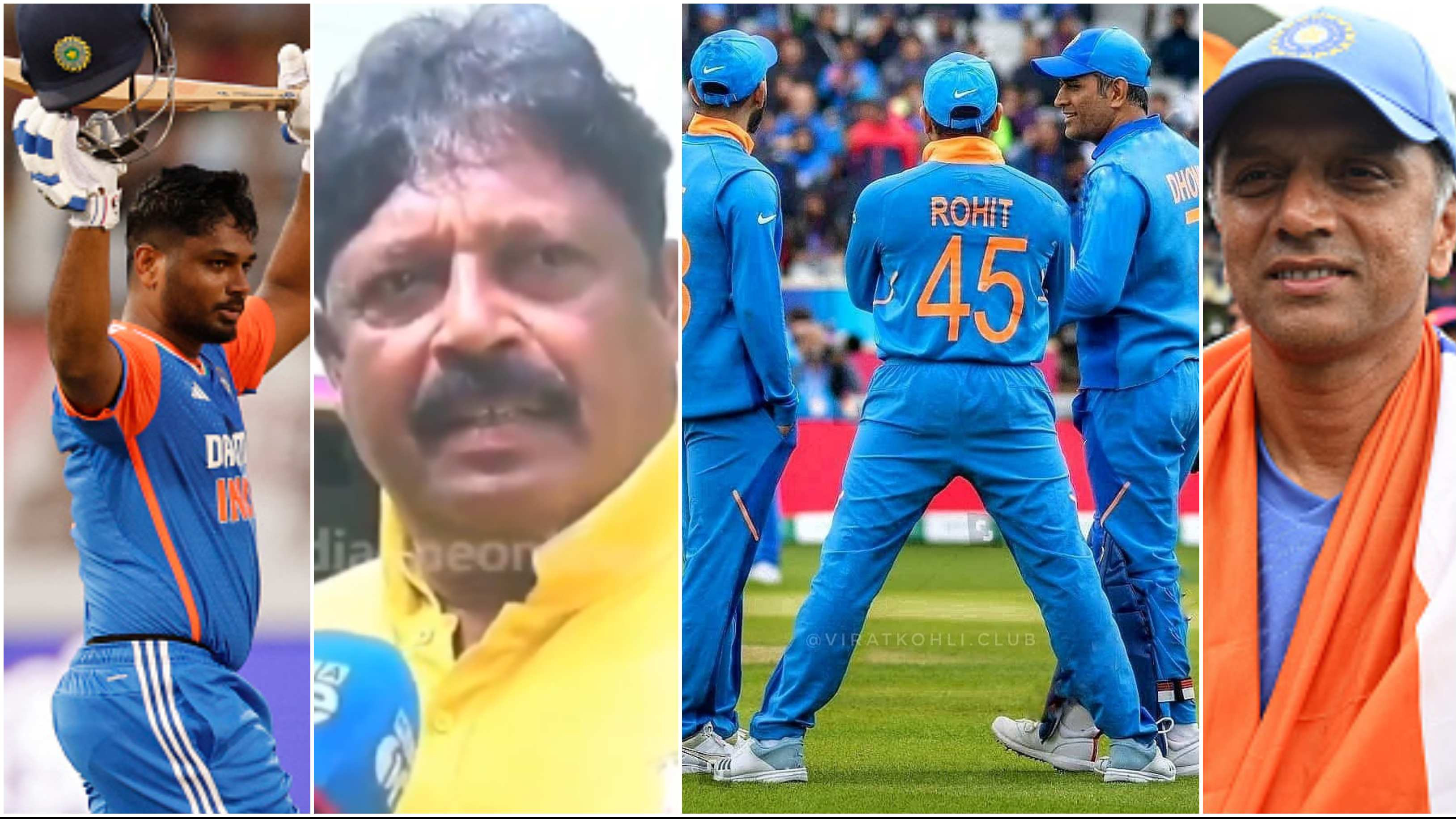 WATCH: Sanju Samson’s father accuses Dhoni, Kohli, Rohit, Dravid of ruining his son’s career