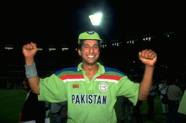 Wasim Akram was Man of the Final in Pakistan's 1992 World Cup win | Getty