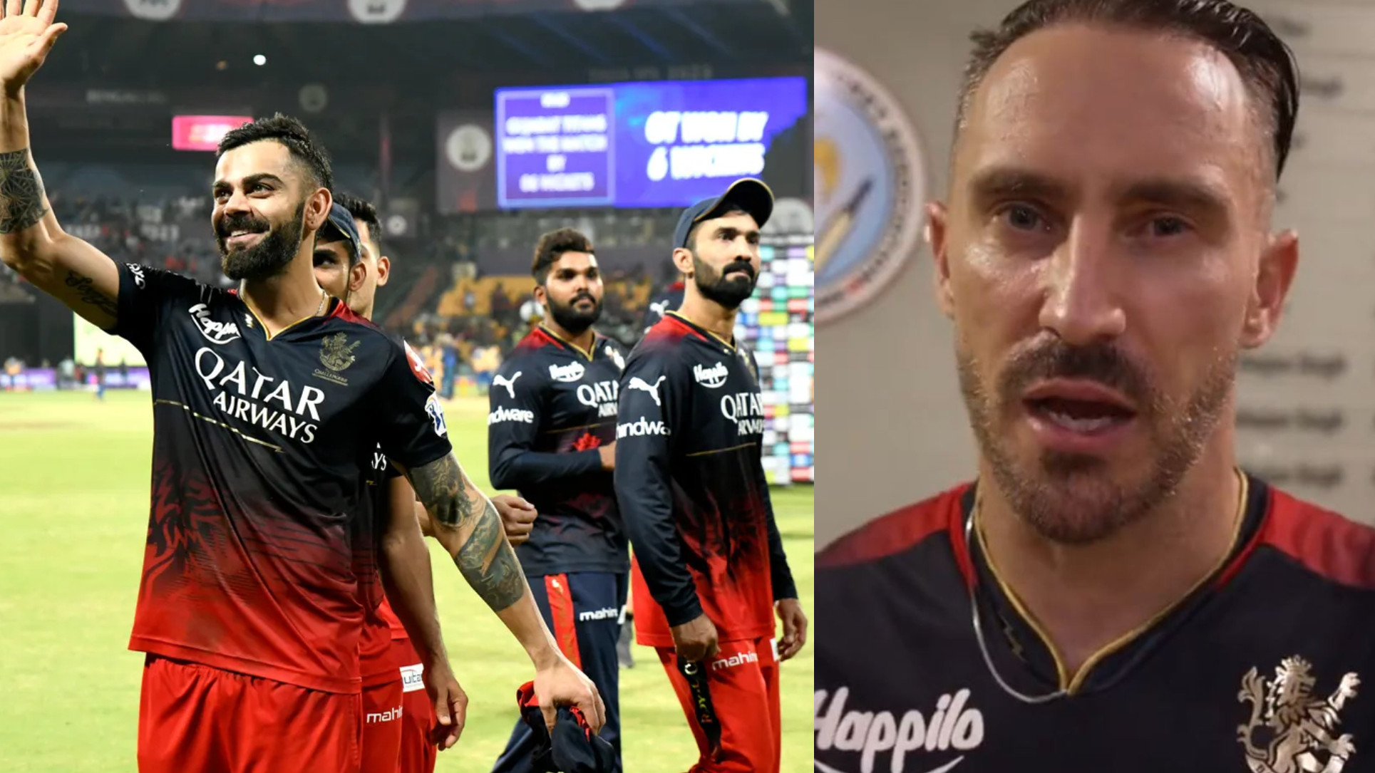IPL 2023: WATCH- “We don't deserve to be in the playoffs”- RCB captain Faf du Plessis after loss to GT