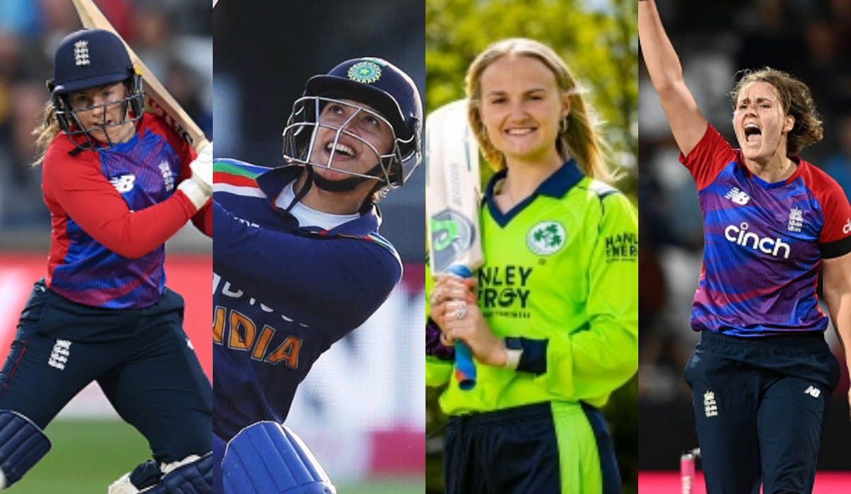 Tammy Beaumont, Smriti Mandhana, Natalie Sciver and Gaby Lewis | Getty Images