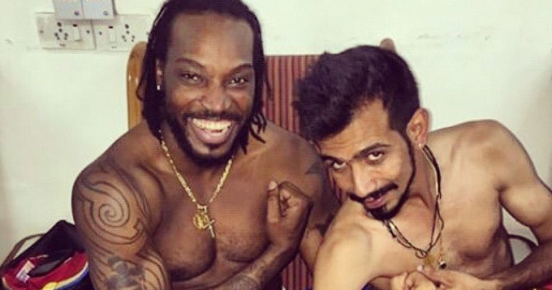 Chris Gayle and Yuzvendra Chahal | Twitter