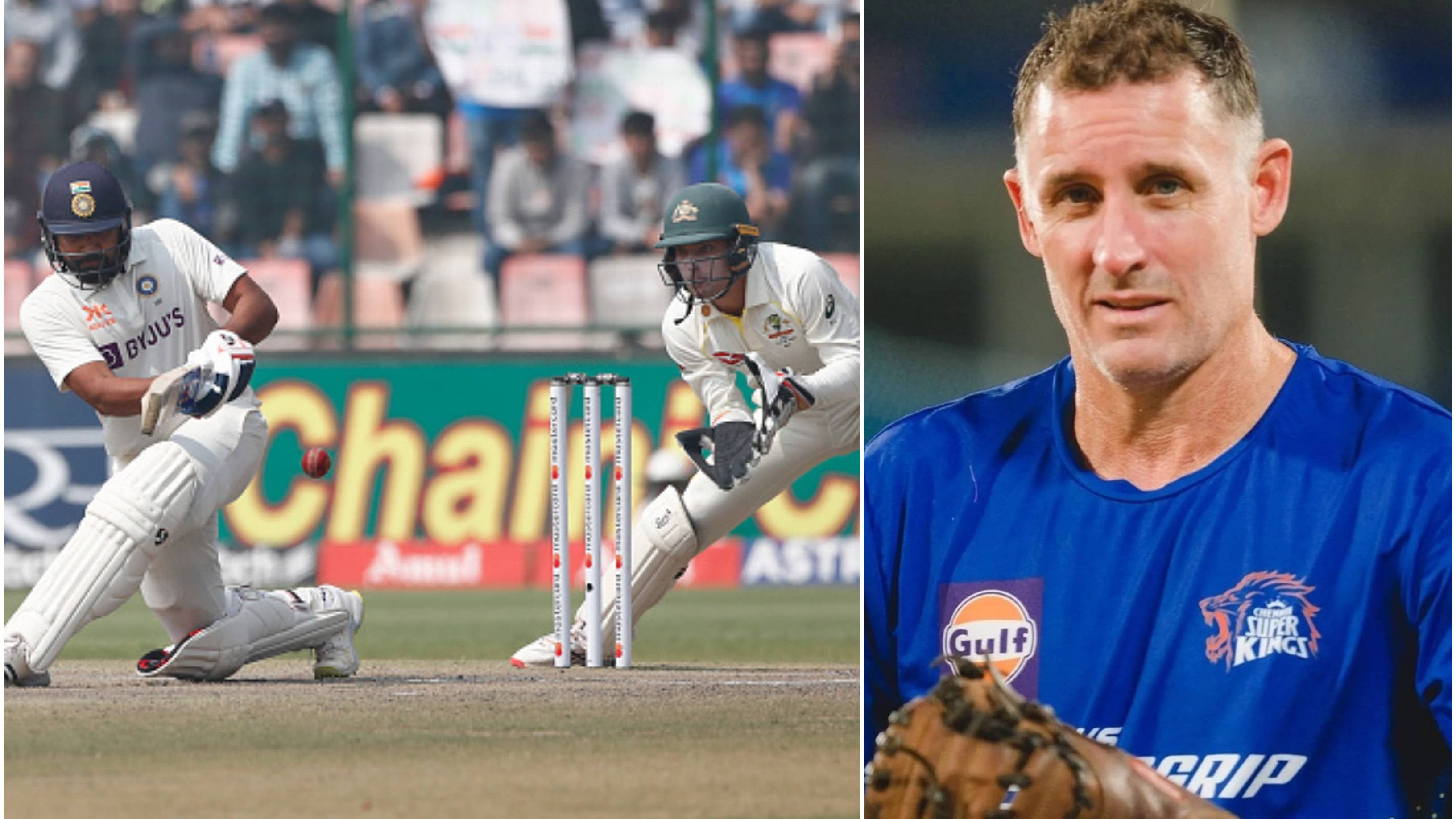 IND v AUS 2023: “Australians can take a leaf out of Rohit’s book,” Hussey impressed with Indian captain’s batting in first two Tests