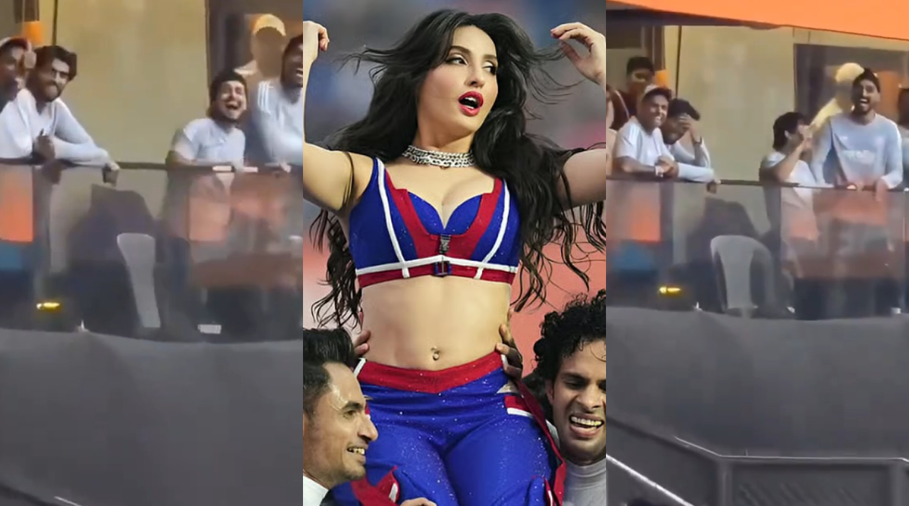 Ishan, Arshdeep had lots of fun at expense of Surya, who was seen watching Nora's dance | X