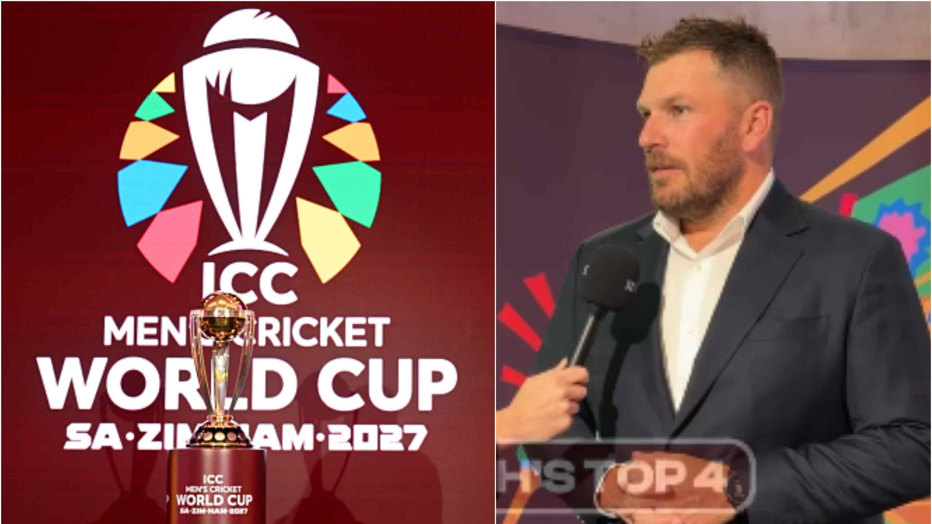 WATCH: Aaron Finch makes early semifinal predictions for 2027 ODI World Cup