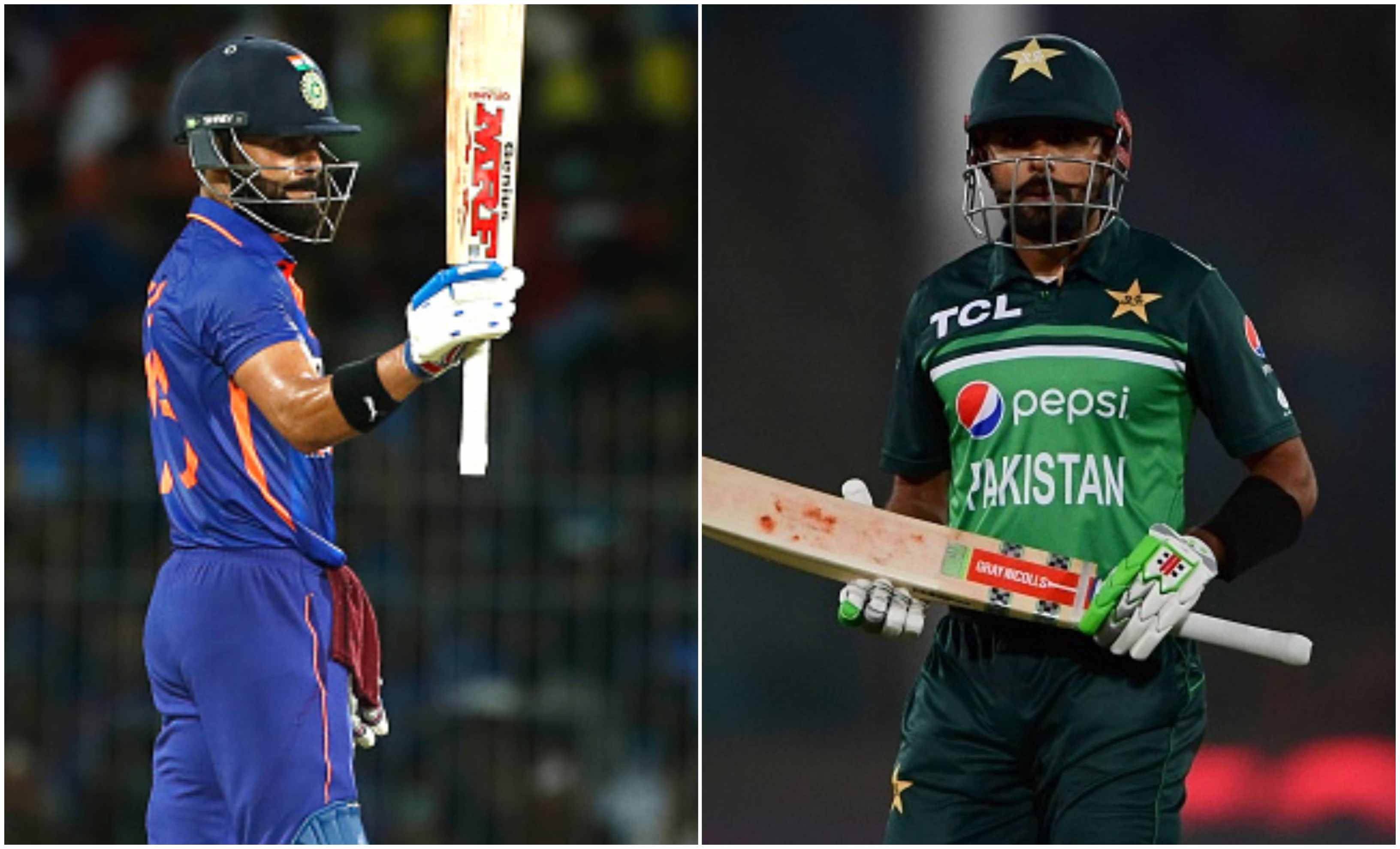 Virat Kohli and Babar Azam | Getty