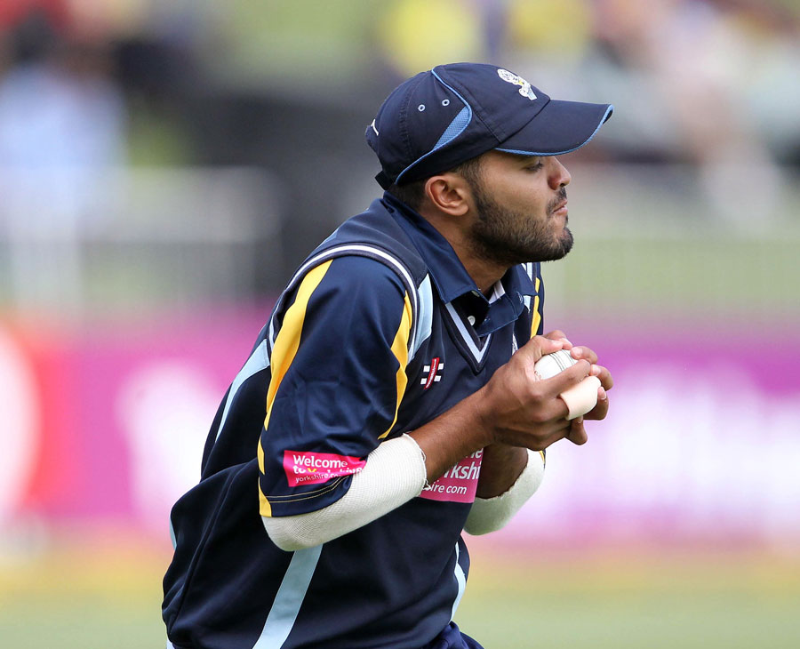 Azeem Rafiq playing for Yorkshire | AFP