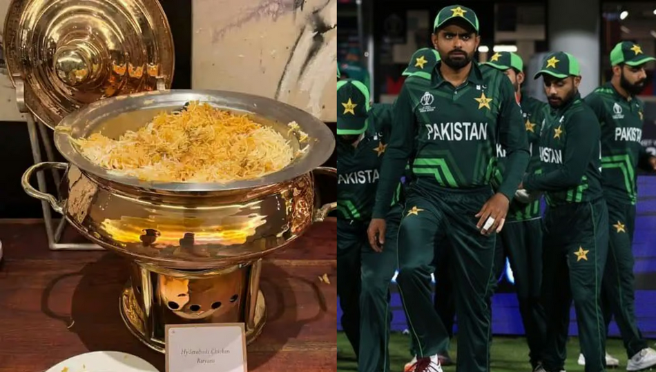 No more biryani for Pakistan team | X