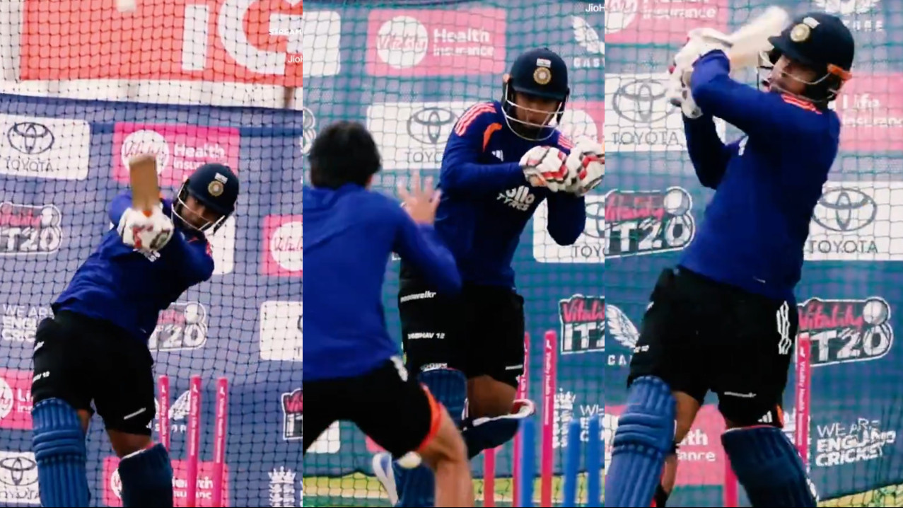 ENG v IND 2026: WATCH- Vaibhav Sooryavanshi’s batting in nets ahead of first T20I goes viral sparking rumors of his India debut