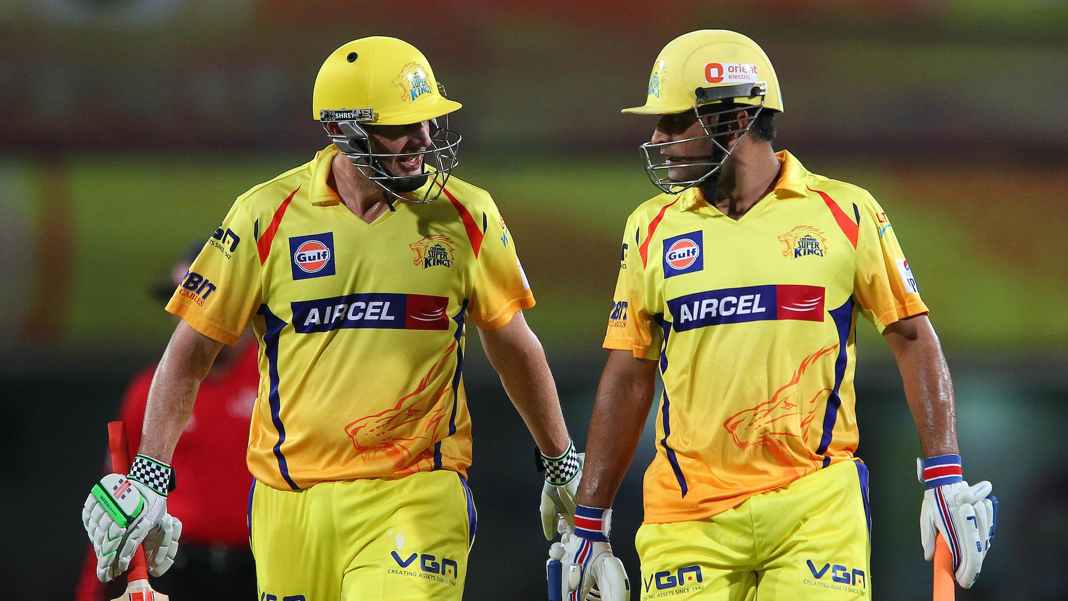 Michael Hussey and MS Dhoni | IPL